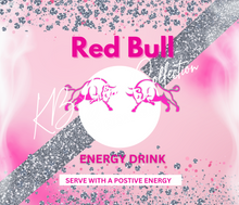 Load image into Gallery viewer, Pink Red Bull Tumbler