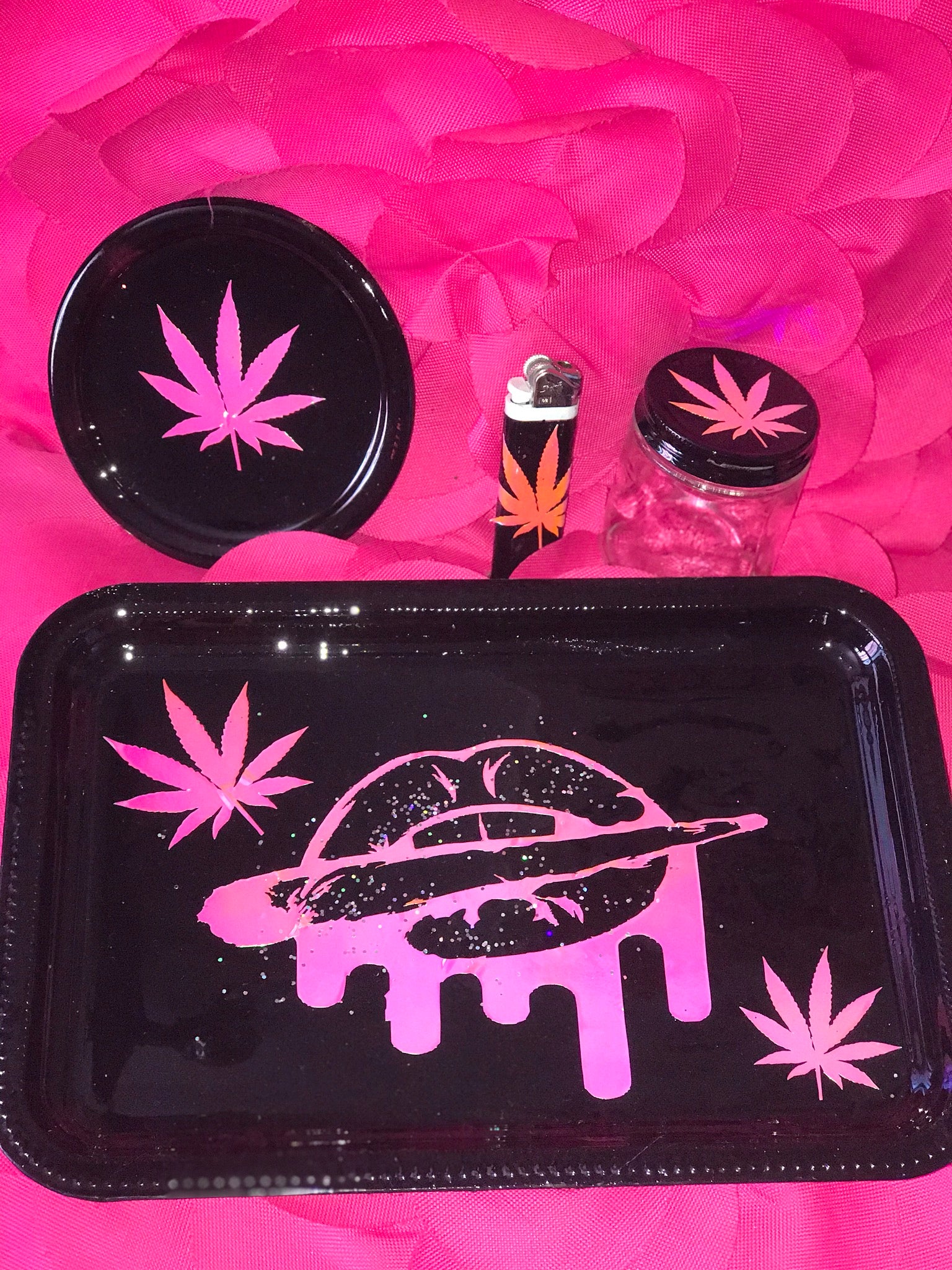 Custom Weed Tray Set