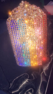Luxury Colorful Bling Diamond Popcorn Crystal Clutch