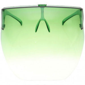 Unisex Clear Full Face Shield with Glasses, Anti Fog Goggle Sunglasses Fashion Tinted Lens Eyewear Eye Shield Protection